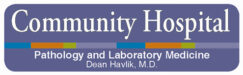 Community Hospital logo Dr Dean Havlik