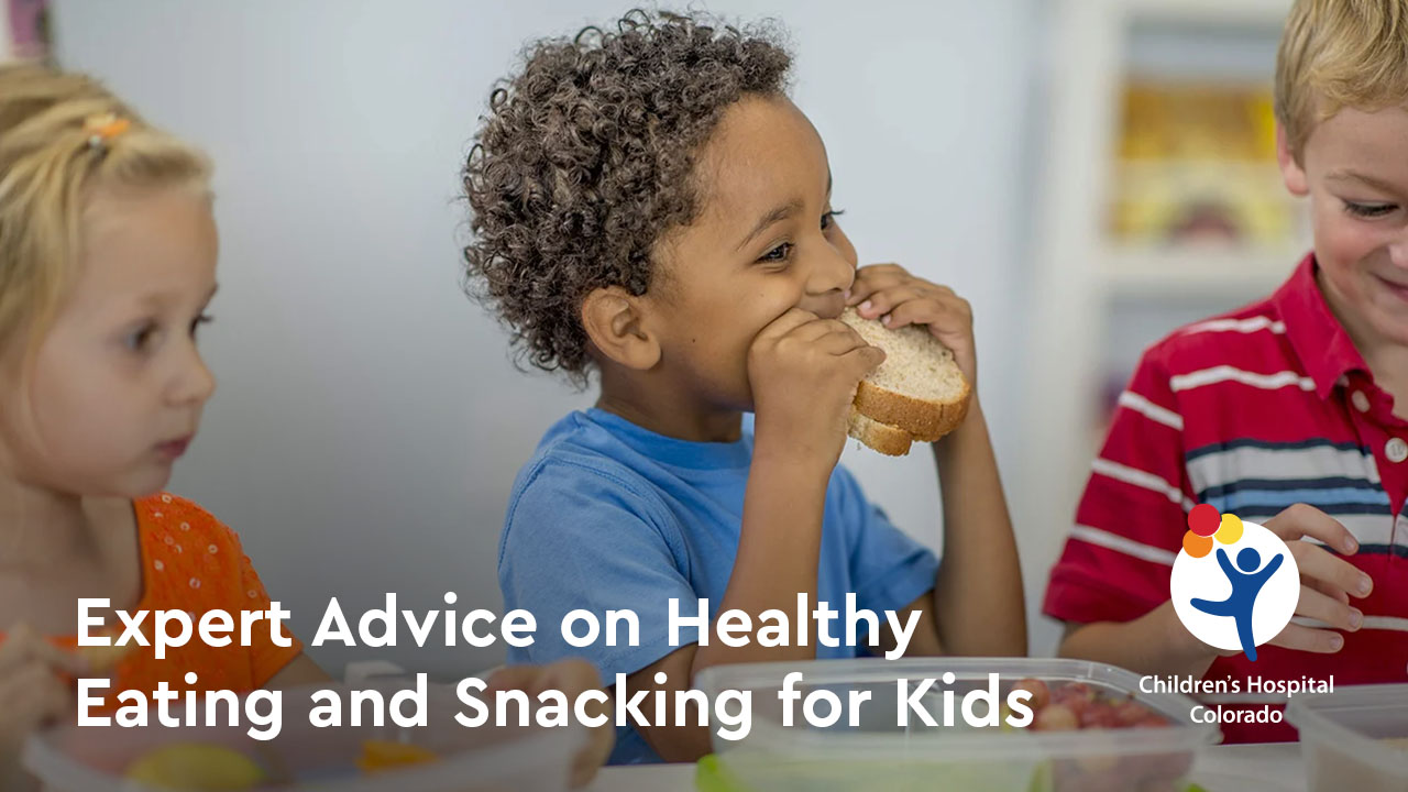 Healthy eating and snacking for kids