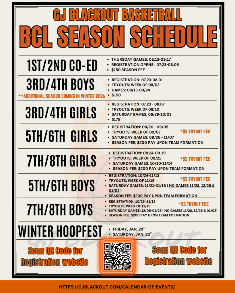 Blackout Yearly Schedule FINAL COPY